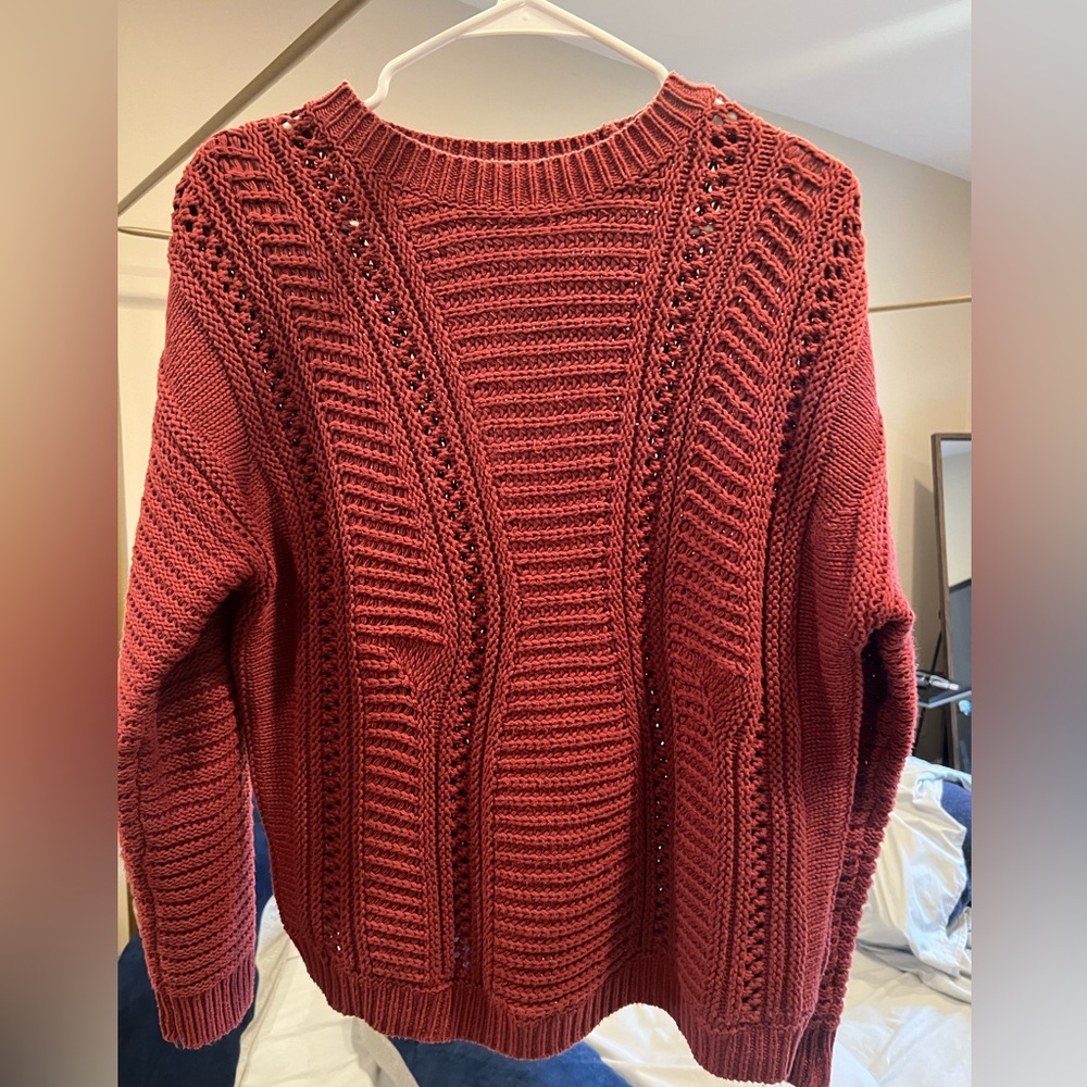 Orange Vera Wang Sweater